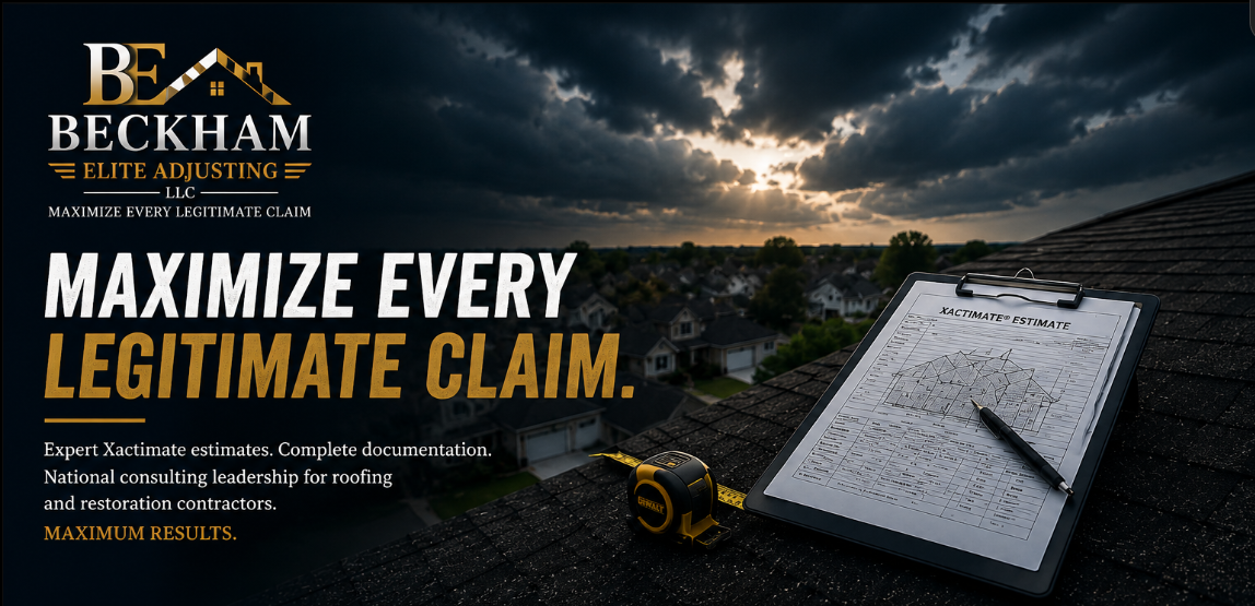 Beckham Elite Adjusting — Maximize Every Legitimate Claim